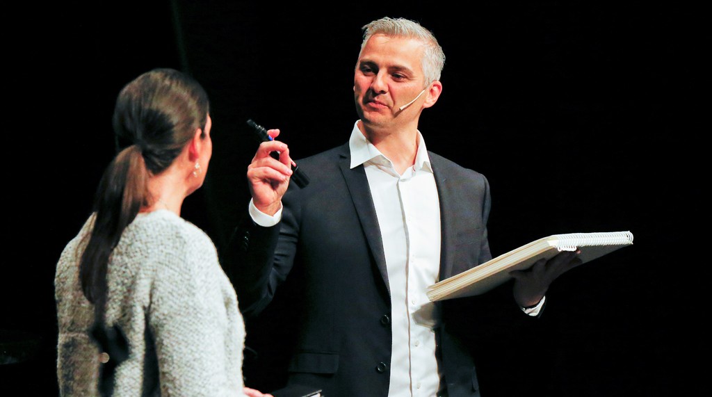 Haugesund 290515Mind game pŒ FestivitetenMentalist Vidar Hansen