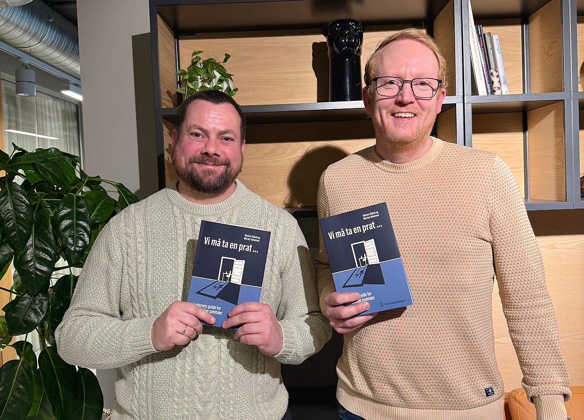 Marius Elsbak og Morten Johansen